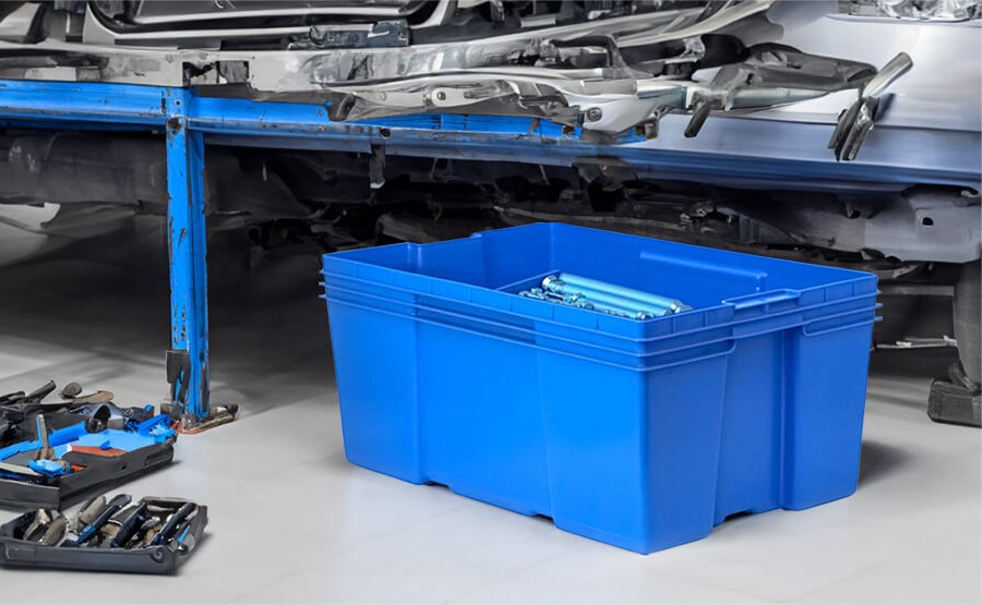 cajas de almacenamiento plástico