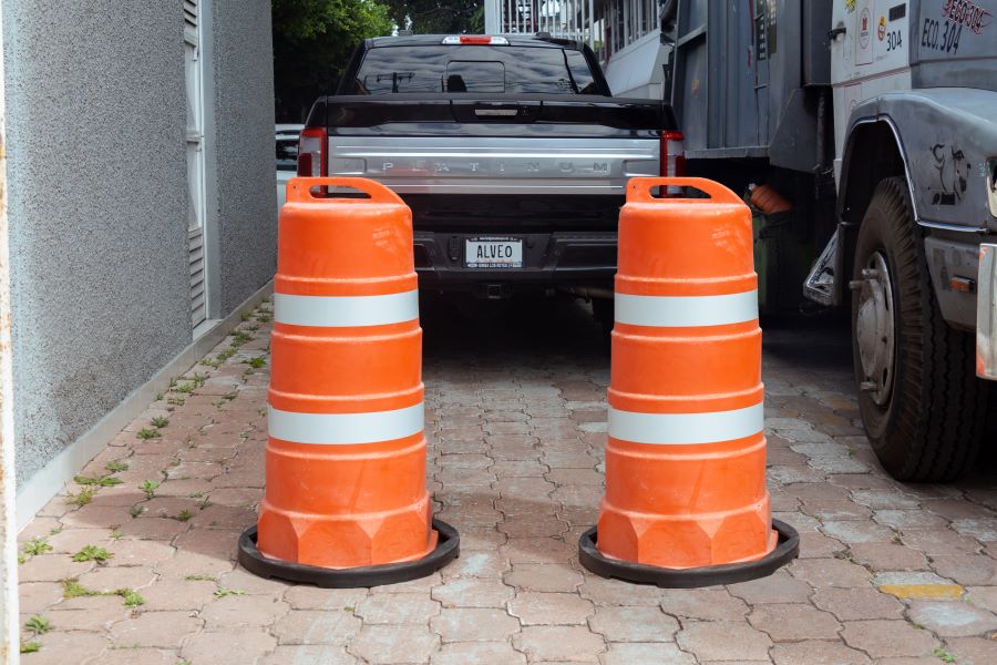 trafitambo para estacionamiento